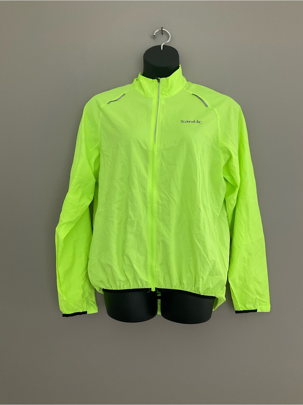 Santic Neon Green Jacket